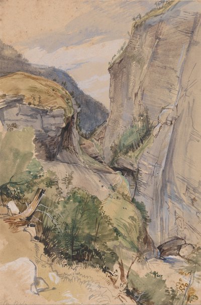 Die Via Mala von John Frederick Lewis